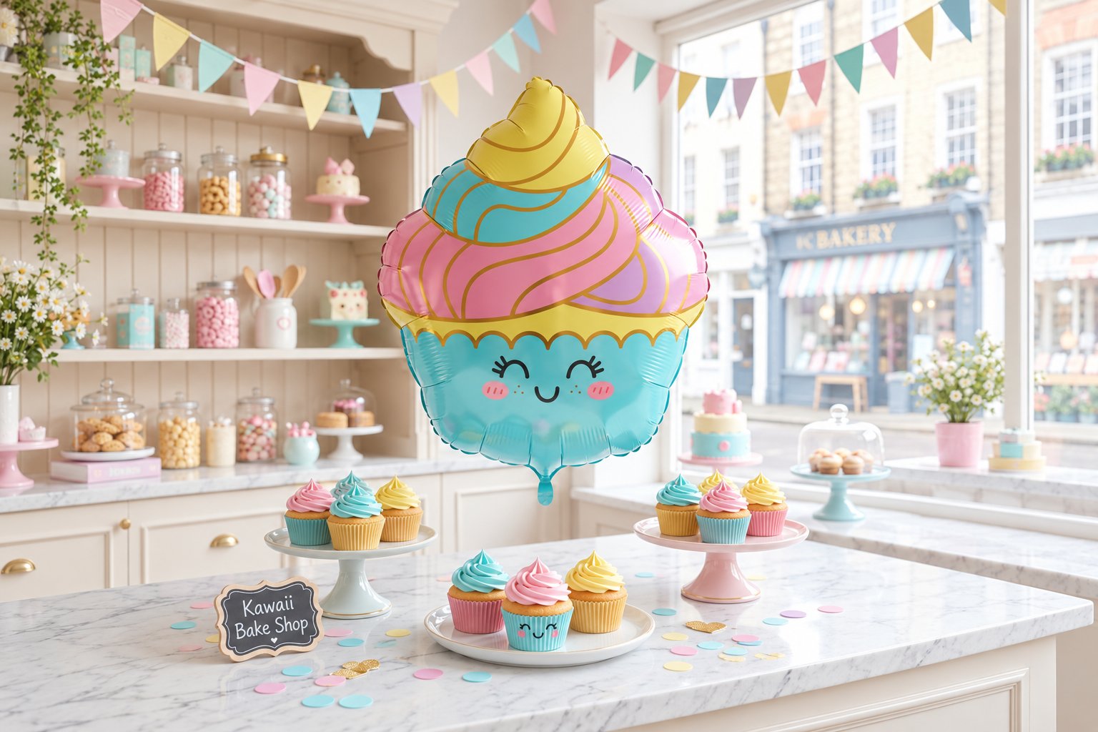 Cupcake Balloon